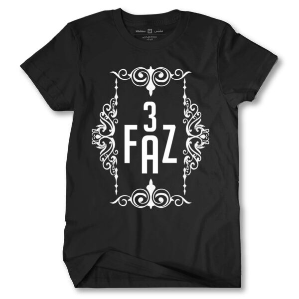 3FAZ Black Tshirt Thumbnail